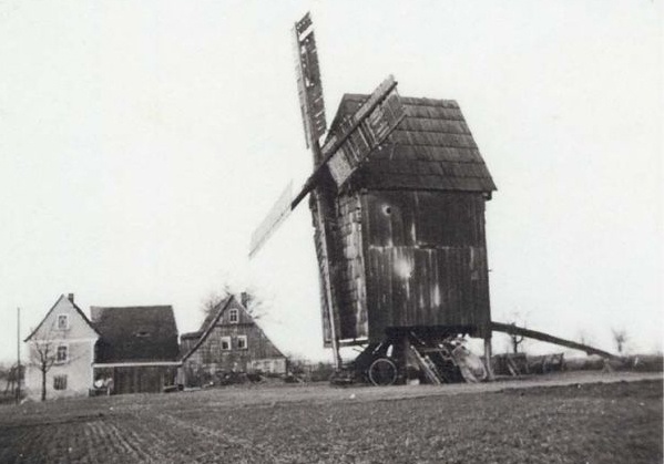 Bockwindmühle historische Ansicht